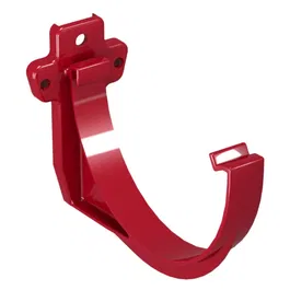 Carlig jgheab PVC Devorex Clasic 120 mm, bordo