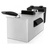 Friteuza Taurus Fry Time 3, 2100 W, Timer 30 minute, Termostat reglabil, Integral detasabila (INOX)