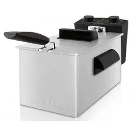 Friteuza Taurus Fry Time 3, 2100 W, Timer 30 minute, Termostat reglabil, Integral detasabila (INOX)