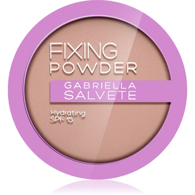 Gabriella Salvete Nude pudră compactă SPF 15 culoare 04 Nude Beige 8 g