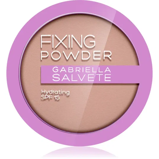 Gabriella Salvete Nude pudră compactă SPF 15 culoare 04 Nude Beige 8 g