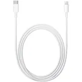 Cablu de date Apple MKQ42ZM/A, USB Tip-C - Lightning, 2m (Alb)