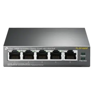 Switch TP-LINK TL-SF1005P, 5 Porturi, 4 x PoE