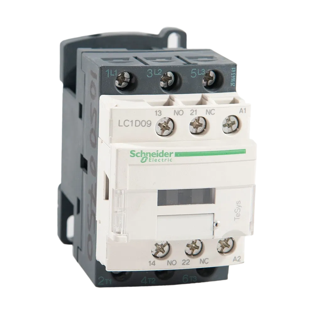 Contactor TeSys D, Schneider LC1D09P5, 3P 9A, AC-440V - aux 1NO+1NC - 230V