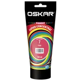 Pigment vopsea lavabila Oskar super concentrat, rosu 7, 180 ml