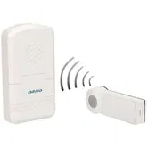 Sonerie wireless cu baterii Orno OR-DB-KH-122, distanta de lucru 70m, 80db, IP44 (Alb)
