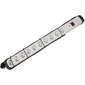 Prelungitor cu protectie 10P, 16A, 3*1MMp, 2M, alb
