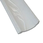 Bagheta decorativa DP146, alb, polistiren extrudat, 2 m