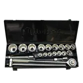 Trusa de chei tubulare 3/4 si accesorii Topex 38D296, 20 piese