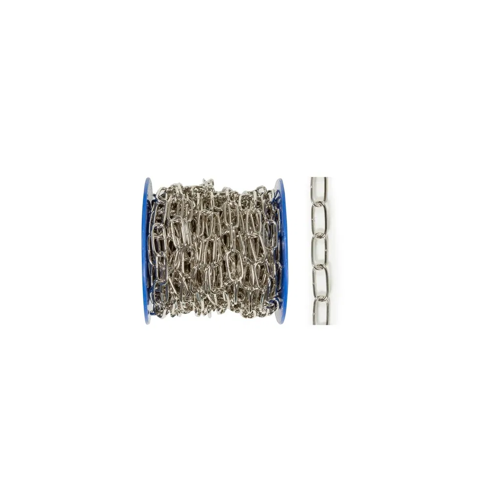 Lant argintiu cu za ovala, 2 mm