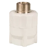 Mufa PPR 25 mm Supratherm, 1/2, filet exterior, alb
