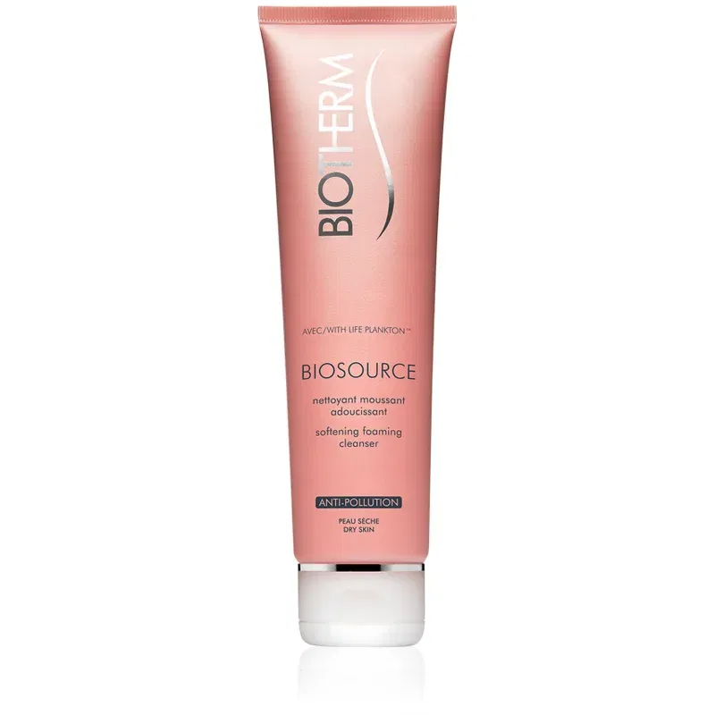 Biotherm Biosource Foaming Cleanser crema de curatare sub forma de spuma pentru tenul uscat 150 ml