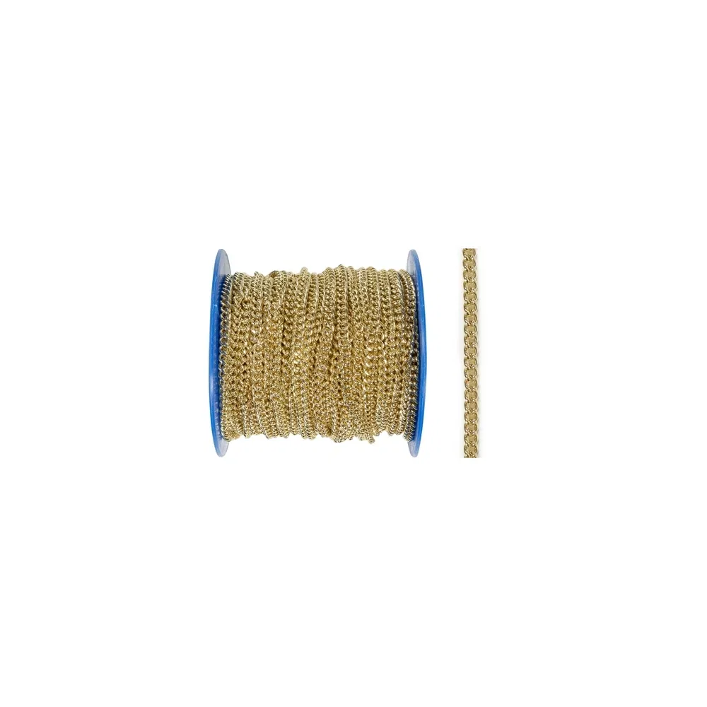 Lant decorativ, auriu, 1,2 mm