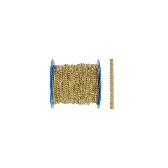 Lant decorativ, auriu, 1,2 mm