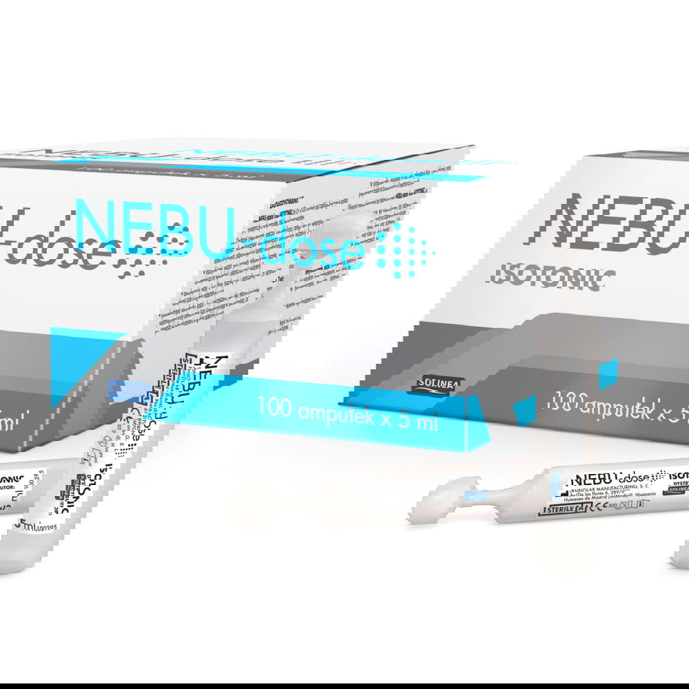 Ser fiziologic Nebu-Dose Isotonic 0.9%, 100 x 5 ml, Solinea