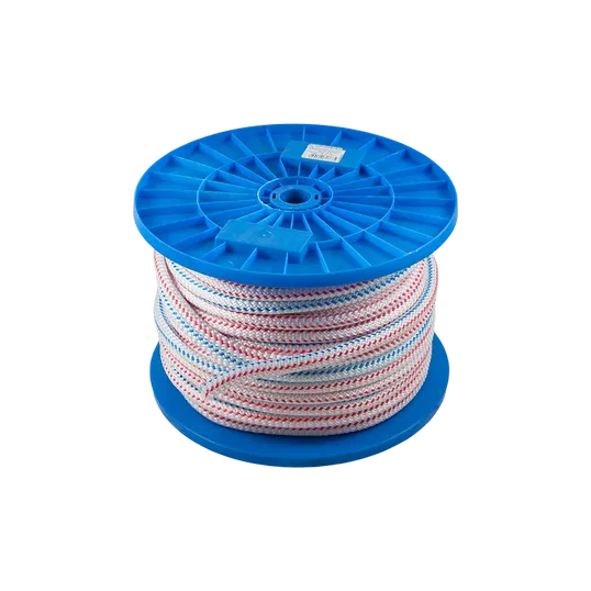 Sfoara din polipropilena, tip cordelina, multicolora, 10 mm