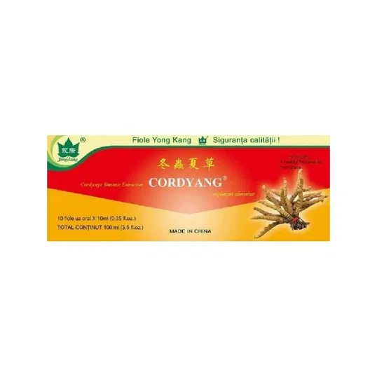 CORDYANG - Cordyceps sinensis extract 2000mg - 10 fiole a 10 ml -