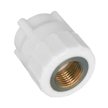 Mufa PPR 20 mm Supratherm, 3/4, filet interior, alb