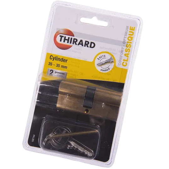 Cilindru SA Series, alama, 35 x 35 mm