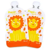 Petite&Mars Papoo săculeț pentru mâncare Lion 6x150 ml