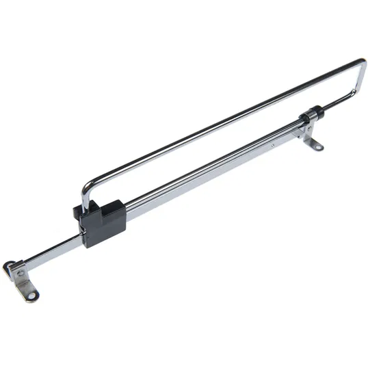 Suport culisant pentru umerase Teko, metal, crom, 350 mm