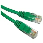 Cablu UTP Spacer SP-PT-CAT5-1M-G, Patch cord, CAT.5e, 1 m (Verde)