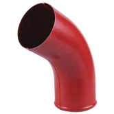 Cot evacuare, metalic, 88 mm, rosu RAL 3011