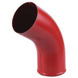 Cot evacuare, metalic, 88 mm, rosu RAL 3011