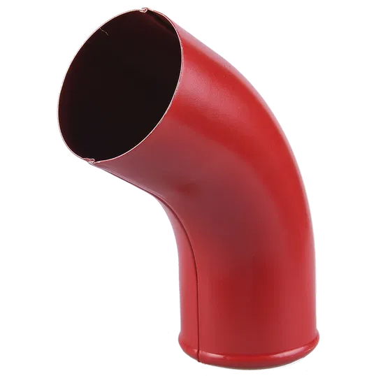 Cot evacuare, metalic, 88 mm, rosu RAL 3011