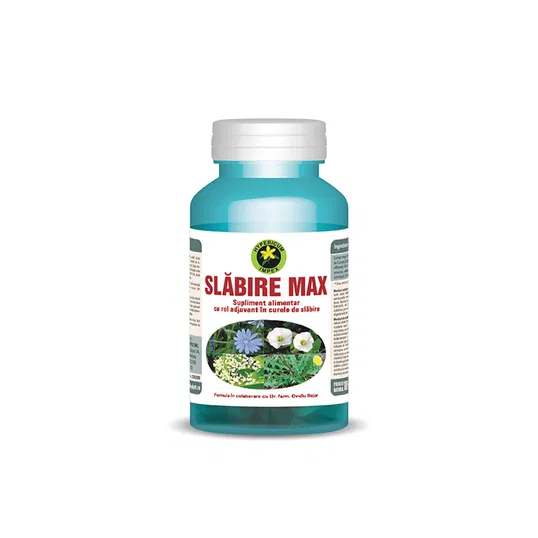 Capsule slabire max, 60 capsule, Hypericum