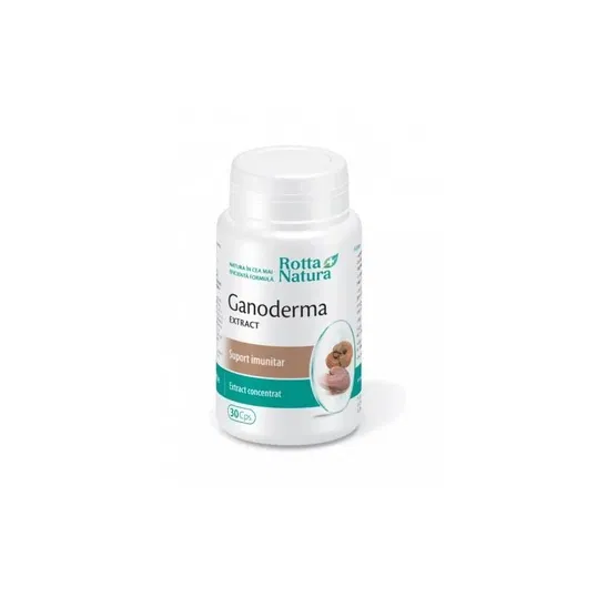 Ganoderma Lucidum extract 500mg 30cps - Rotta Natura