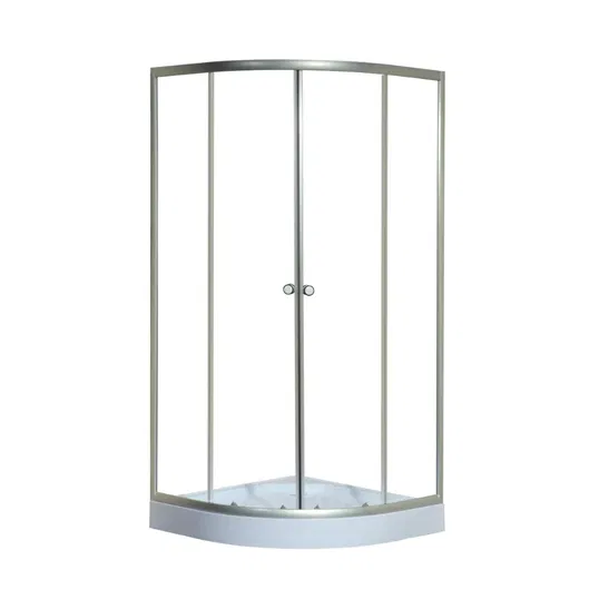 Cabina dus semirotunda Sanotechnik ST-80C, sticla 4mm, 80 x 80 x 192.5 cm