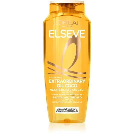 L’Oréal Paris Elseve Extraordinary Oil Coconut sampon hranitor pentru par normal spre uscat 250 ml