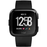 Ceas activity tracker Fitbit Versa, Bluetooth, NFC, Rezistenta la apa (Negru)