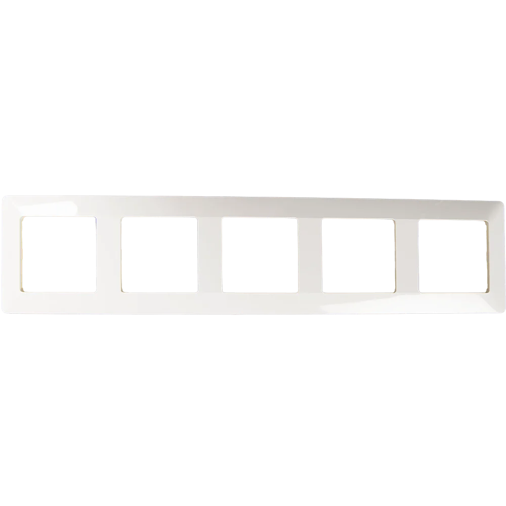 Rama Legrand 754005 pentru intrerupatoare, 5 posturi, alb