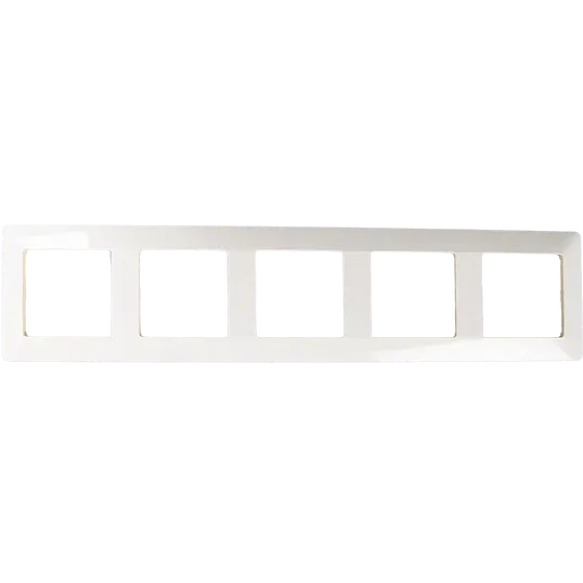 Rama Legrand 754005 pentru intrerupatoare, 5 posturi, alb