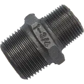 Niplu redus, otel zincat, negru, 1-3/4 inch