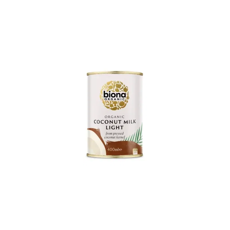 Lapte vegetal de cocos light 400ml eco-bio Biona