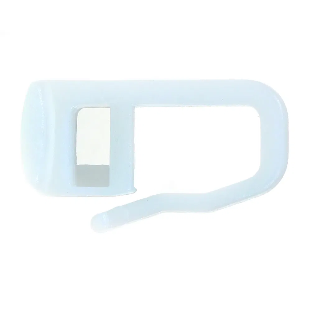 Set accesorii pentru sina perdea sau draperie, plastic, alb
