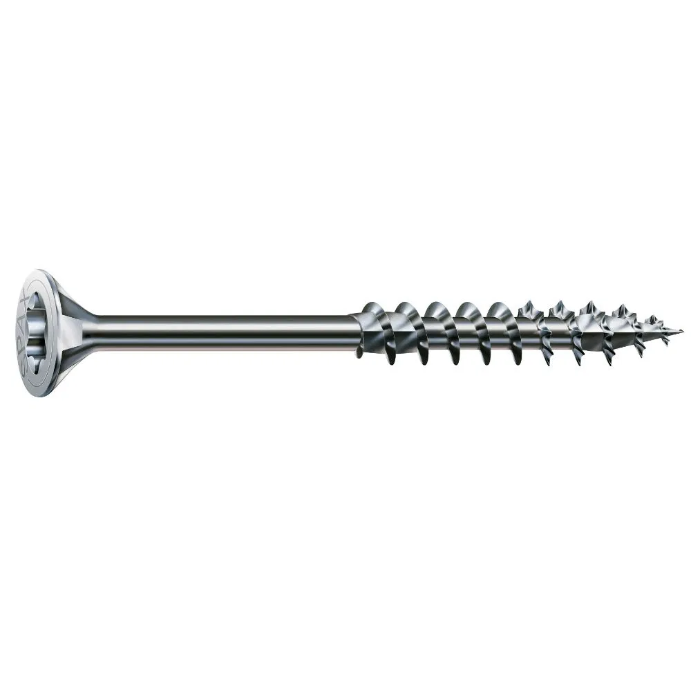 Set holsuruburi Spax Wirox, cap inecat T-STAR Plus, otel zincat alb, 4.5 x 50 mm, 10 bucati