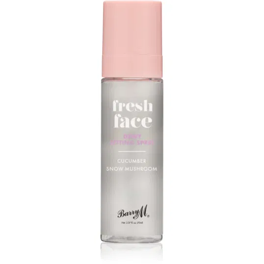 Barry M Fresh Face spray pentru fixare Cucumber & Snow Mushroom 70 ml