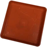 Farfurie ghiveci, Ramona, 190 x 190 mm, teracota