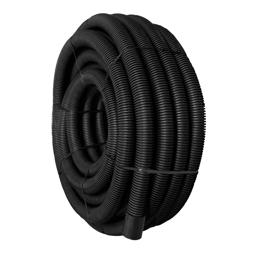 Tub drenaj TehnoWorld, dublu stratificat, PE, 110 mm, 50m/colac