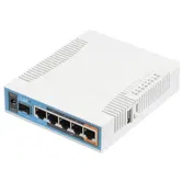 Router Wireless MikroTik RB962UiGS-5HacT2HnT, Gigabit, Dual Band (Alb)