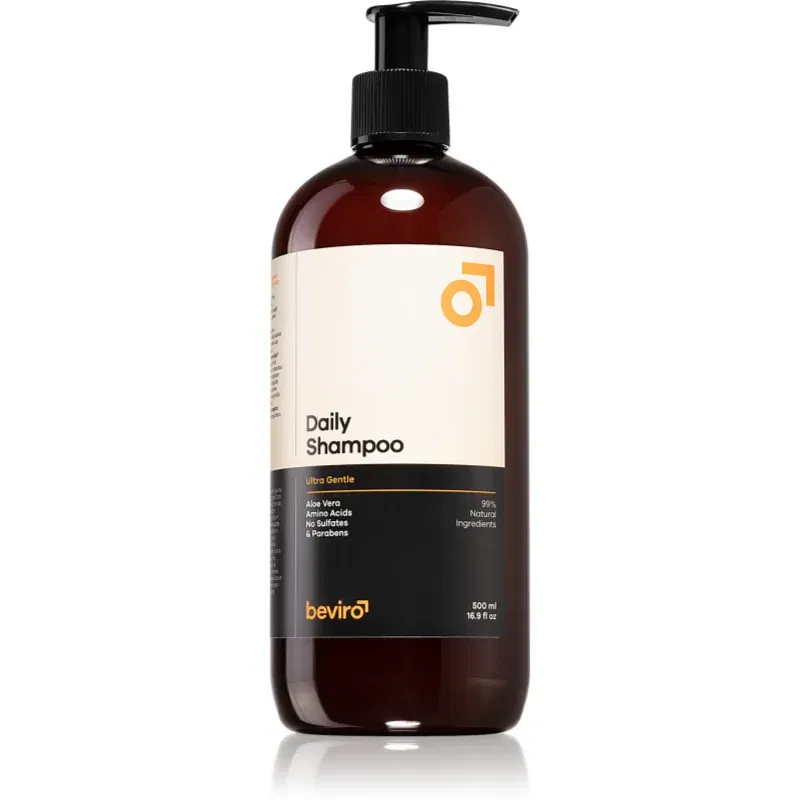 Beviro Daily Shampoo Ultra Gentle sampon pentru barbati cu aloe vera Ultra Gentle 500 ml