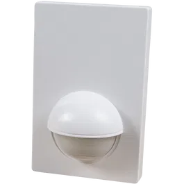 Senzor de miscare infrarosu plat, 180 grade, 1200 W, IP44, alb