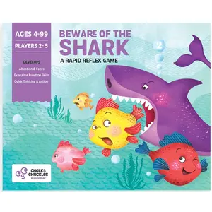 Joc interactiv Chalk and Chuckles, Fereste-te de rechin!