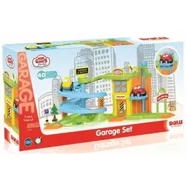 Joc de constructie DOLU, Garaj, 40 piese