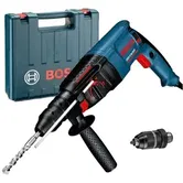 Ciocan rotopercutor BOSCH GBH 2-26 DFR, SDS-Plus, 800 W, 2.7 J, Mandrina interschimbabila, Protectie suprasarcina, Valiza transport