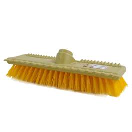 Perie pardoseala, Plastina, plastic, galben, 26 x 7 x110 cm